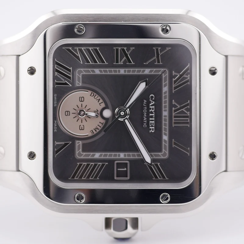 Cartier Santos Dual Time Stahl WSSA0076 - 2025
