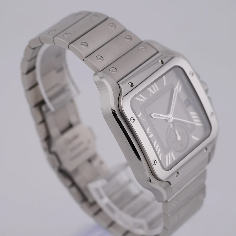 Cartier Santos Dual Time Stahl WSSA0076 - 2025