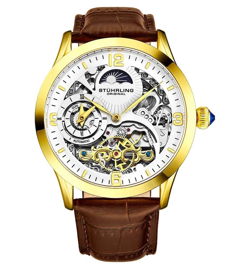 Stührling Special Reserve 3921 Automatic 44mm Skeleton