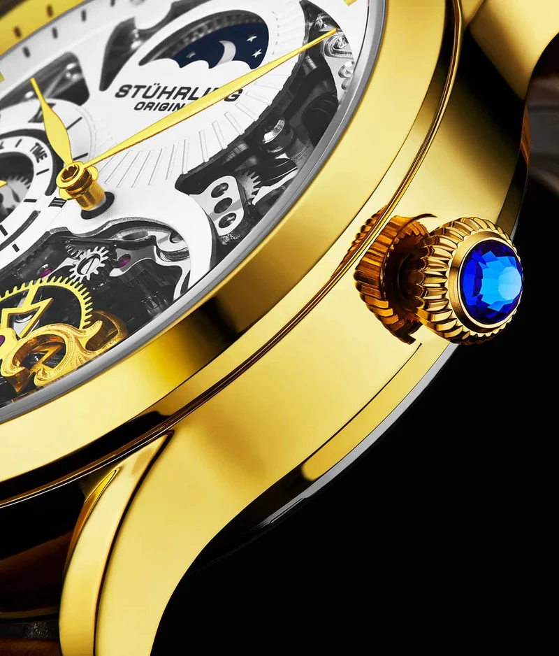 Stührling Special Reserve 3921 Automatic 44mm Skeleton