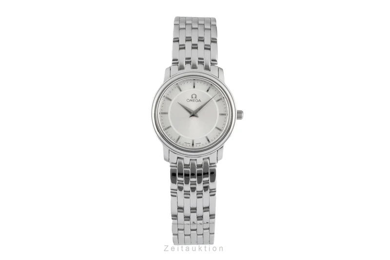 Omega De Ville steel quartz women's watch 4580.31.00, 595.1050 [2605872]