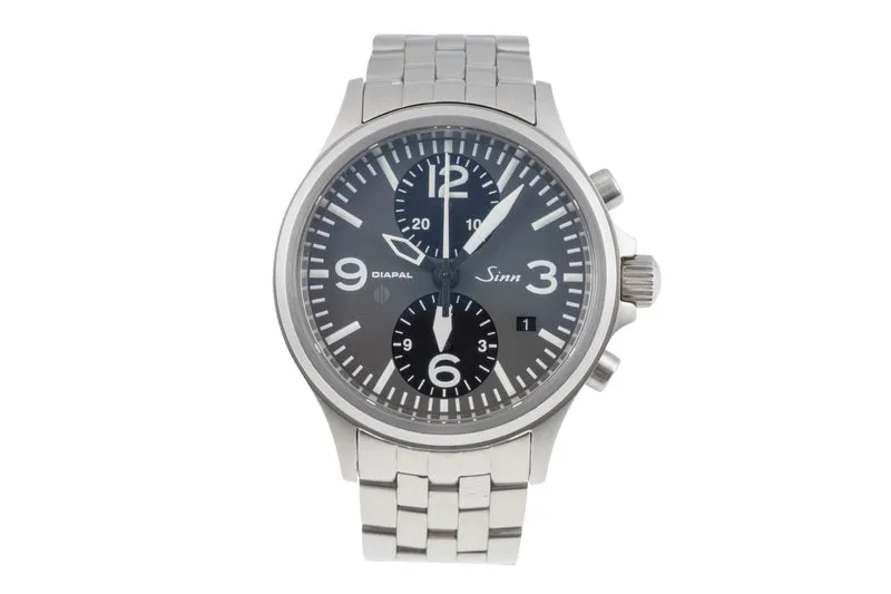 Sinn 756 chronograph steel automatic men's watch 756.030 [2605470]