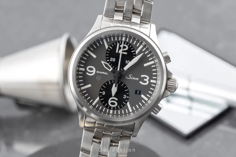 Sinn 756 chronograph steel automatic men's watch 756.030 [2605470]