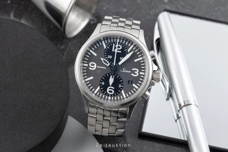 Sinn 756 chronograph steel automatic men's watch 756.030 [2605470]