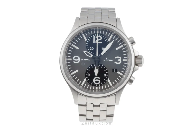 Sinn 756 chronograph steel automatic men's watch 756.030 [2605470]