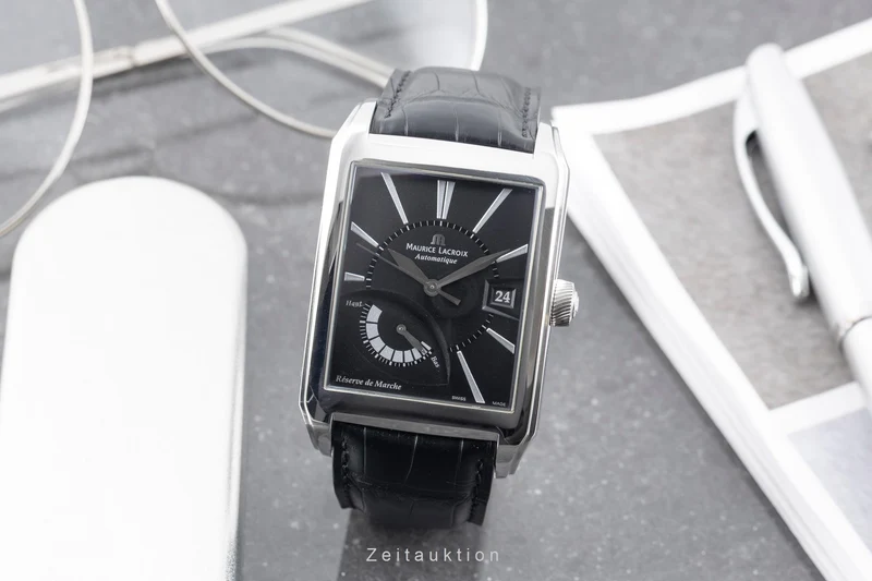 Maurice Lacroix Pontos steel automatic men's watch PT6167-SS0001-330 [2605529]