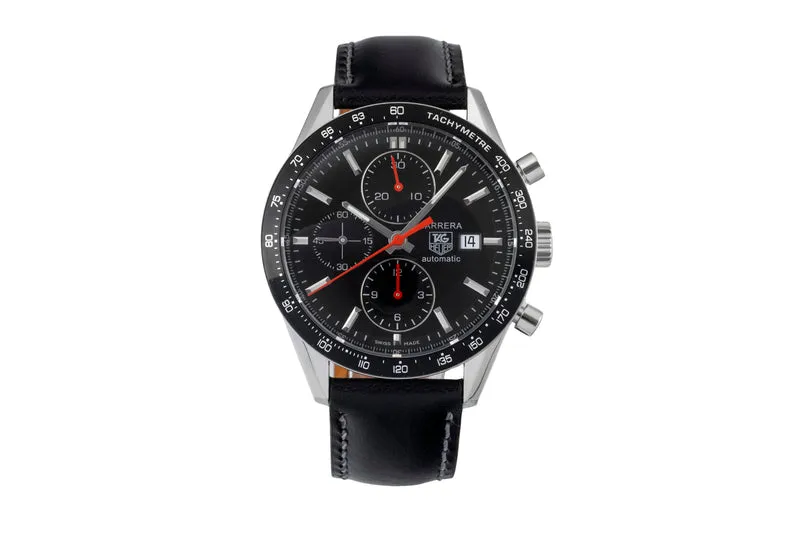 Tag Heuer Carrera chronograph steel automatic men's watch CV2014 [2605471]