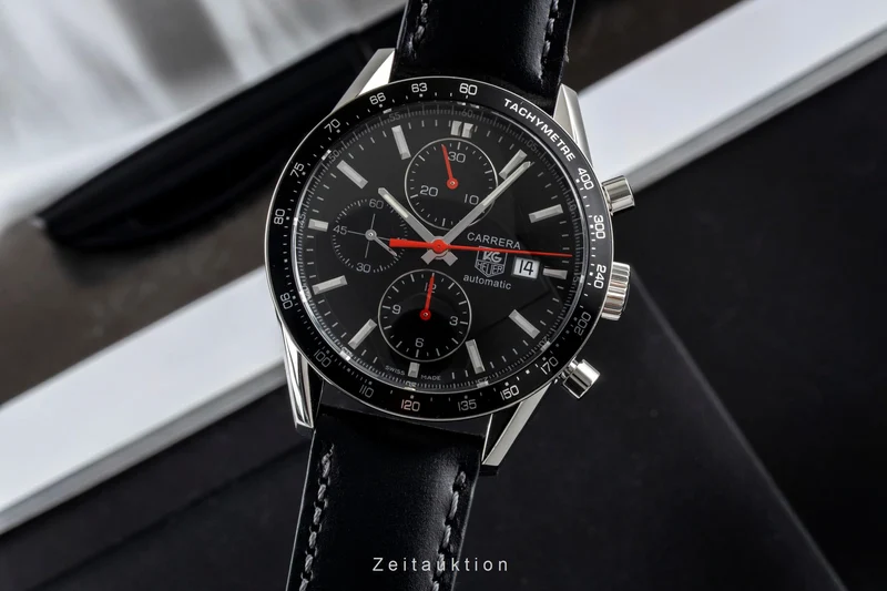 Tag Heuer Carrera chronograph steel automatic men's watch CV2014 [2605471]