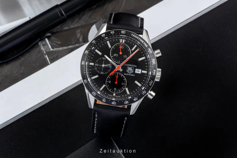 Tag Heuer Carrera chronograph steel automatic men's watch CV2014 [2605471]