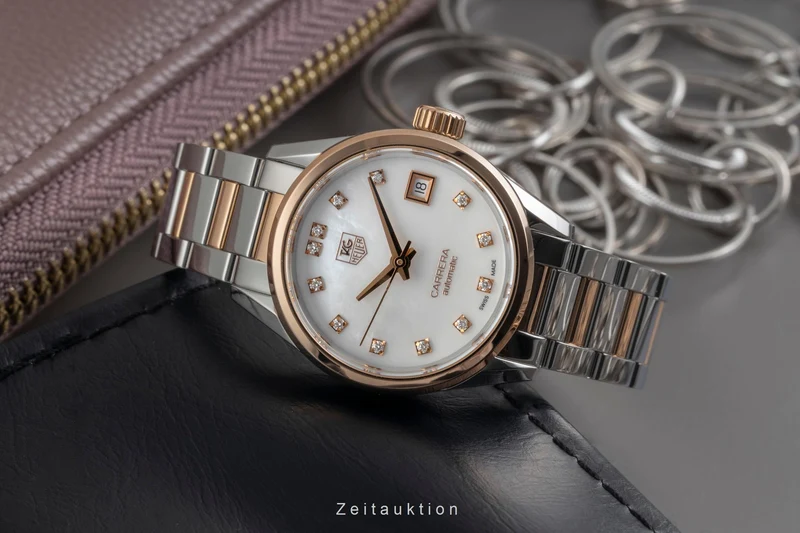 Tag Heuer Carrera steel / gold automatic women's watch WAR2452 [2605723]