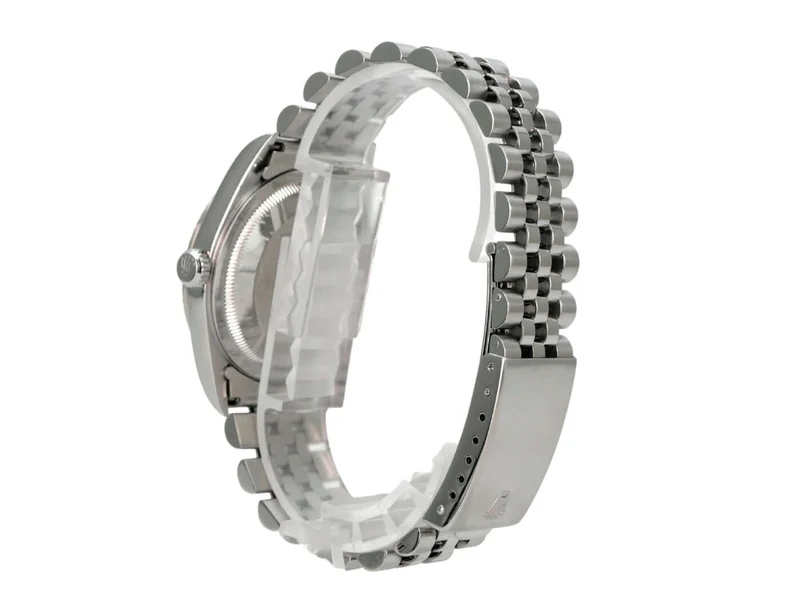 Rolex Datejust 36 Ref. 16234 Silber Jubile-Band