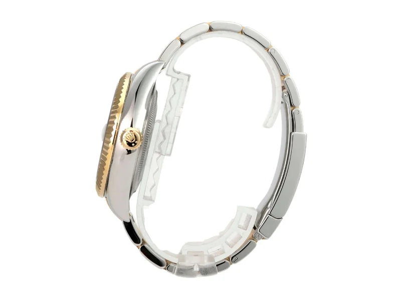 Rolex Sky-Dweller Edelstahl Gelbgold 326933 Weiß