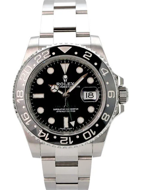 Rolex GMT-Master II Edelstahl 116710LN