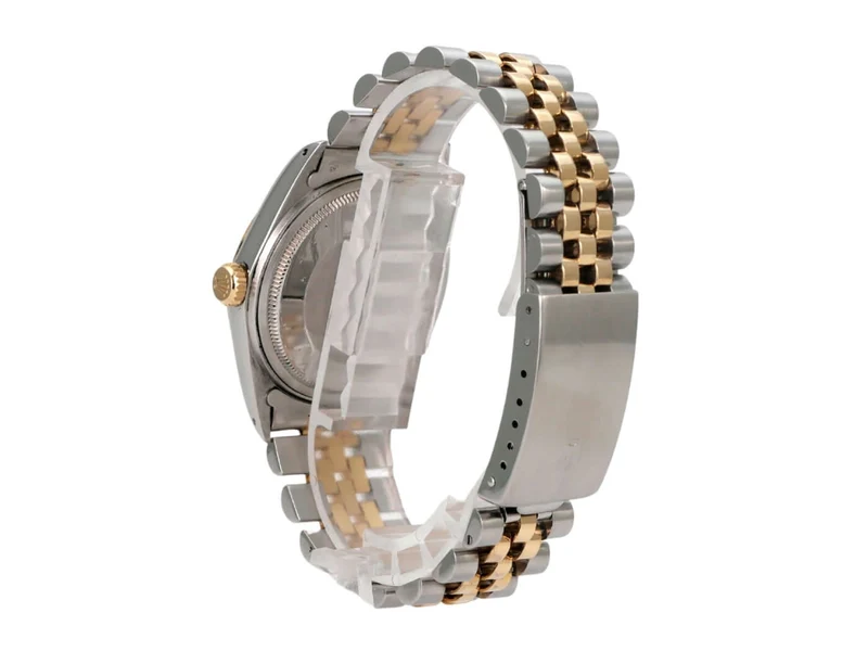 Rolex Datejust 36 Edelstahl Gelbgold 16013 Stahl Jubile Diamant