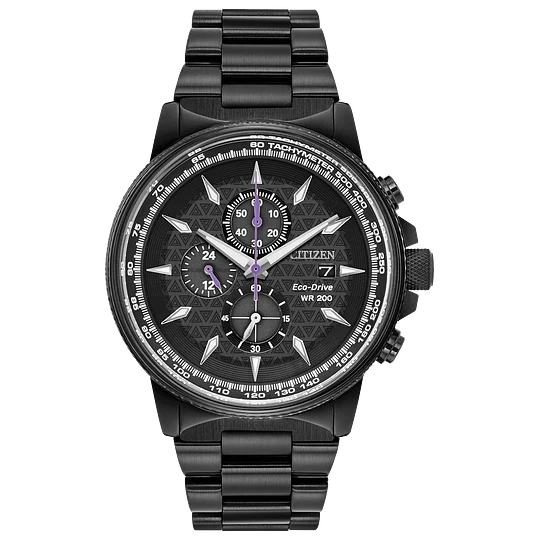 Citizen Marvel Black Panther Eco-Drive Chronograph CA0297-52W
