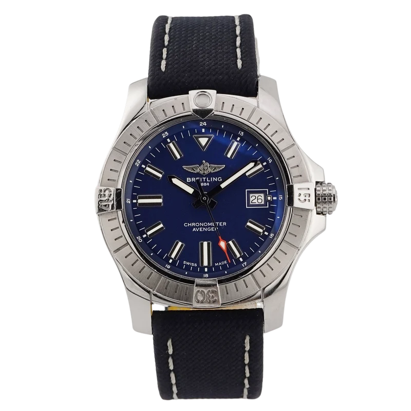 Breitling Avenger GMT Stahl A17318