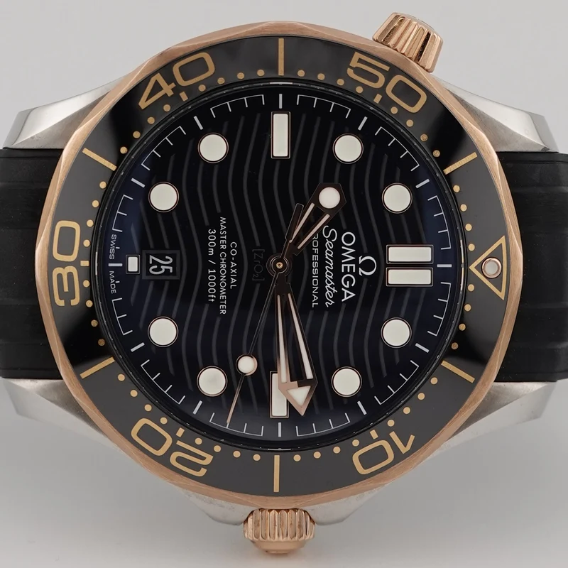 Omega Seamaster Diver 300 Stahl/Roségold 210.22.42.20.01.002 - 2020