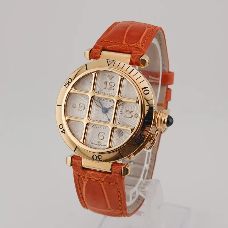 Cartier Pasha Gelbgold Automatik - 2393