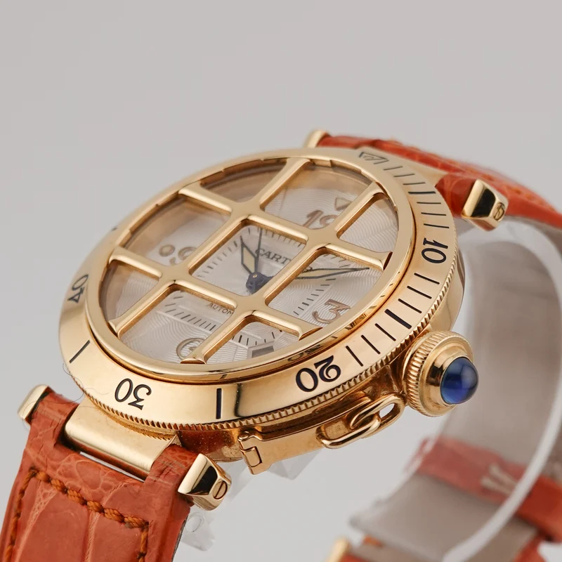Cartier Pasha Gelbgold Automatik - 2393