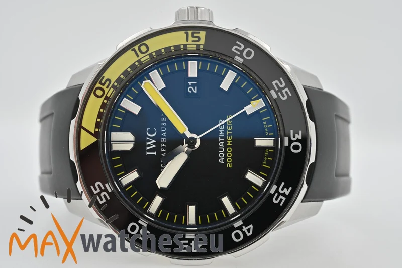 IWC Aquatimer 2000 IW356802 Black Dial