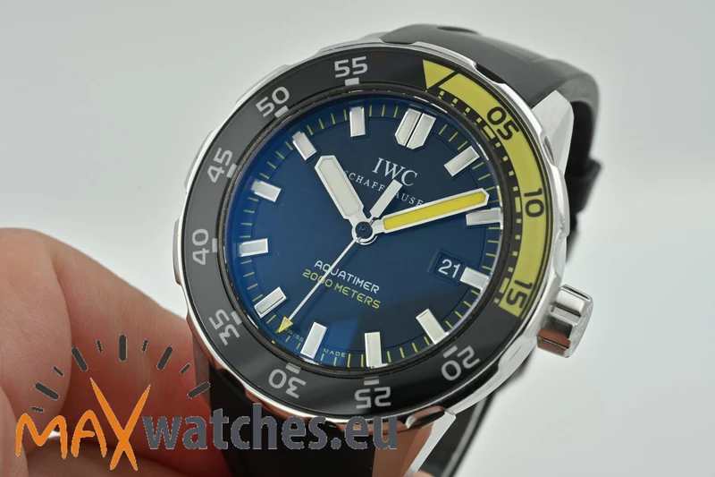 IWC Aquatimer 2000 IW356802 Black Dial
