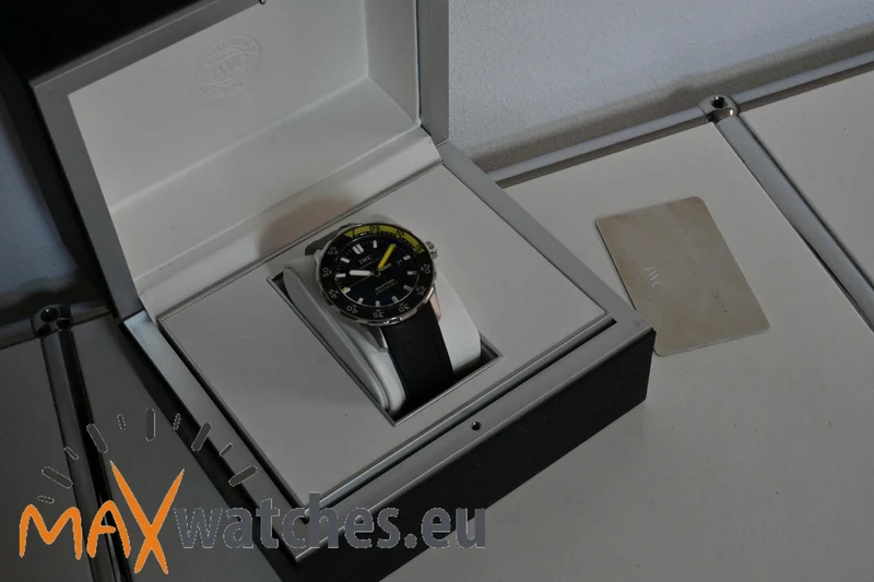 IWC Aquatimer 2000 IW356802 Black Dial