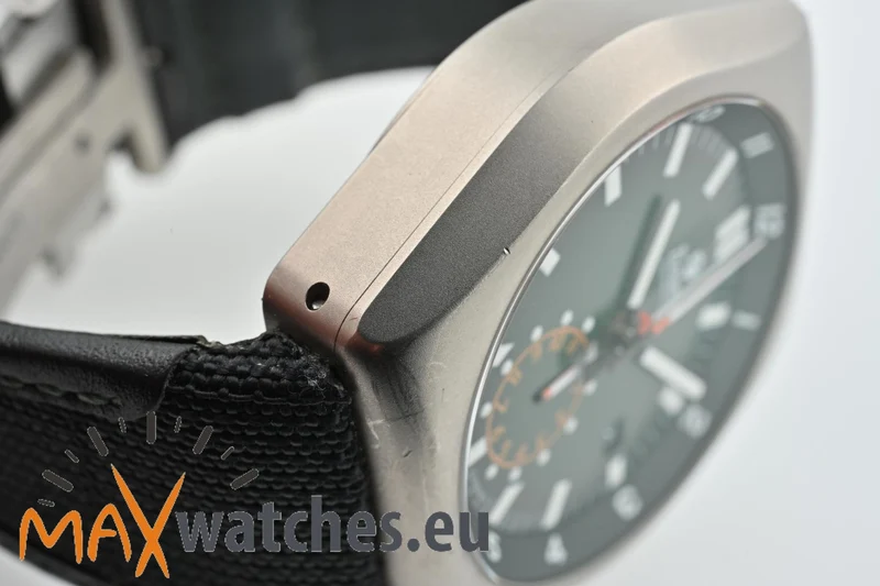 Tutima M2 Chronograph Green Dial Titanium 6450-04