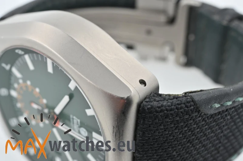 Tutima M2 Chronograph Green Dial Titanium 6450-04