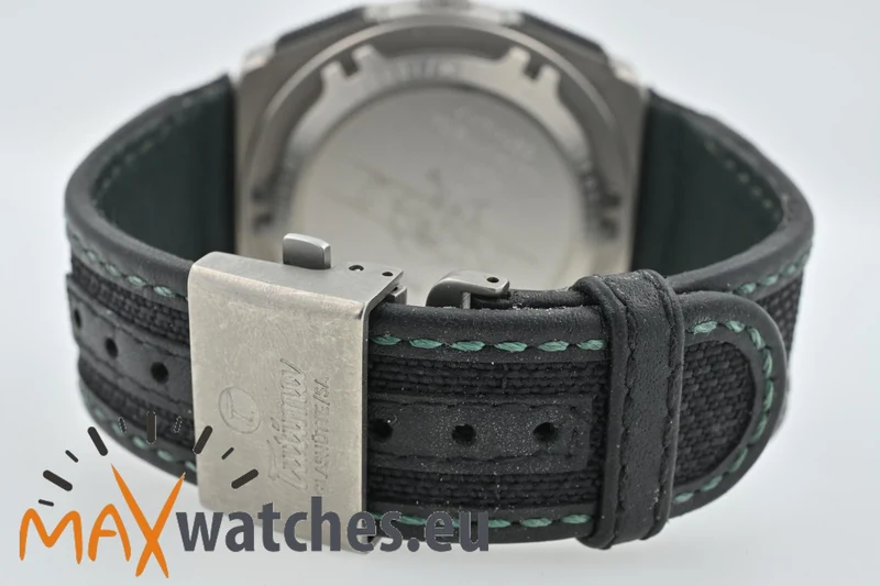 Tutima M2 Chronograph Green Dial Titanium 6450-04