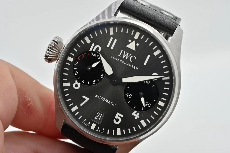 IWC Große Fliegeruhr Big Pilot 7 days Right Hander Limited IW501012