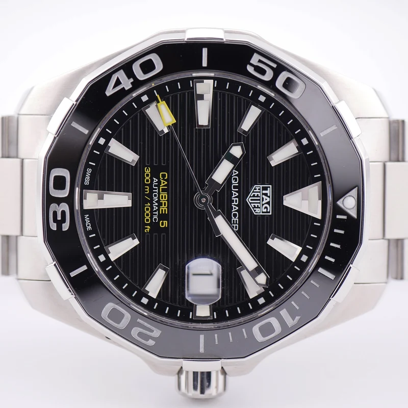 TAG Heuer Aquaracer Calibre 5 Stahl WAY2017 - 2016