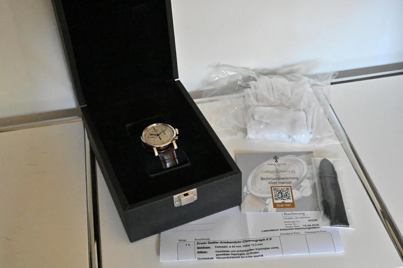 Erwin Sattler Classica Secunda Chronograph II S