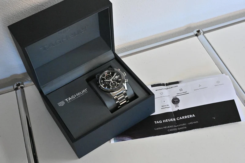 TAG Heuer Carrera 01 Chronograph Tachymeter CAR2A1Z