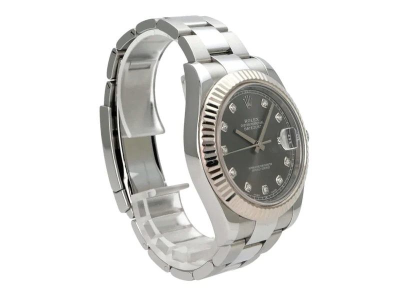 Rolex Datejust II 116334 Rhodium Diamant