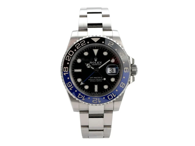 Rolex GMT-Master II Edelstahl 126710BLNR Oyster-Band