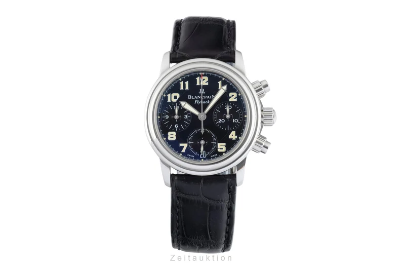 Blancpain Leman chronograph steel automatic women's watch 2385F [2605576]