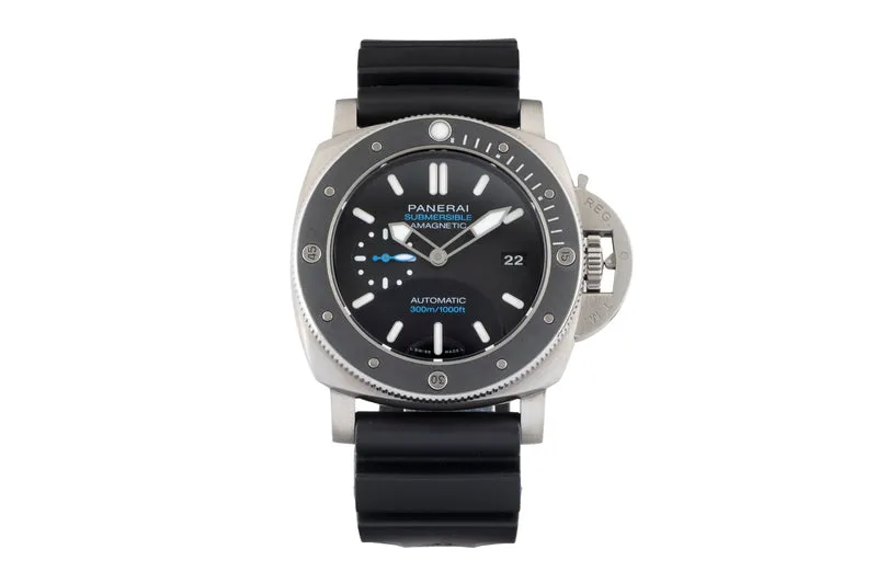 Panerai Submersible titanium automatic men's watch PAM01389 VP: 11300EUR [2605763]