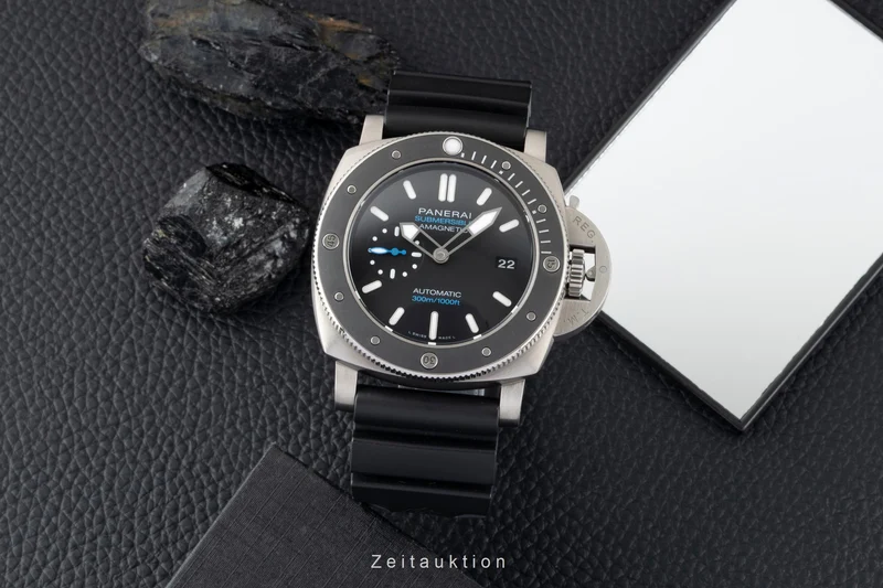 Panerai Submersible titanium automatic men's watch PAM01389 VP: 11300EUR [2605763]