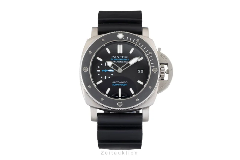 Panerai Submersible titanium automatic men's watch PAM01389 VP: 11300EUR [2605763]