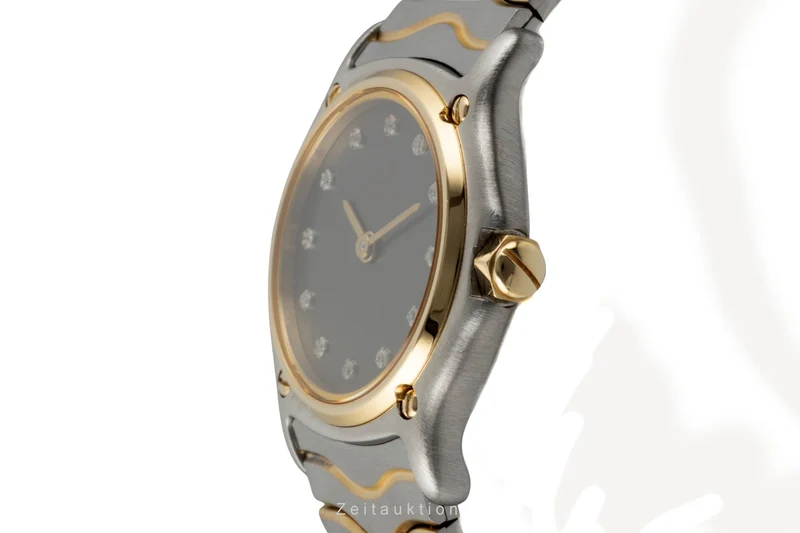 Ebel Classic Wave steel / gold quartz women's watch 1057901 [2605678]