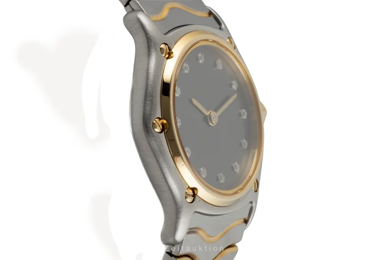 Ebel Classic Wave steel / gold quartz women's watch 1057901 [2605678]