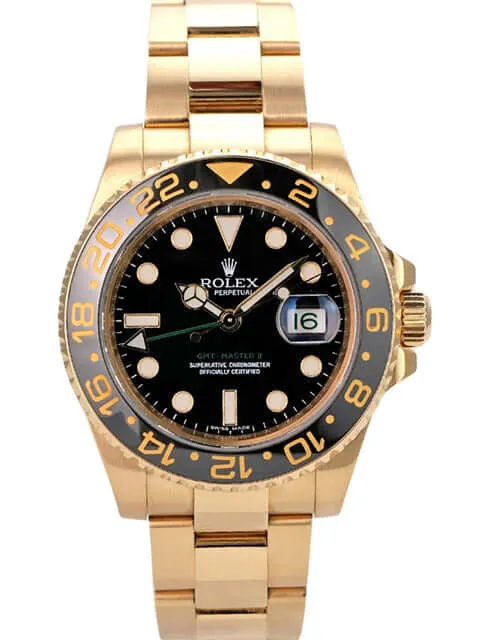 Rolex GMT-Master II Gelbgold 116718LN
