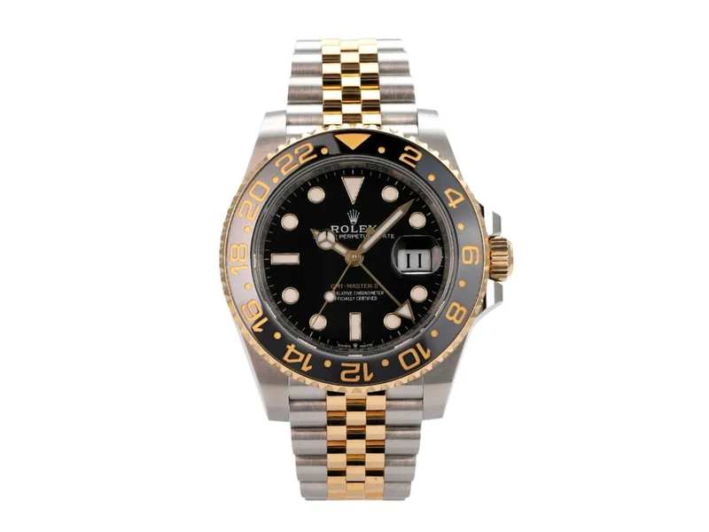 Rolex GMT-Master II Edelstahl Gelbgold 126713GRNR