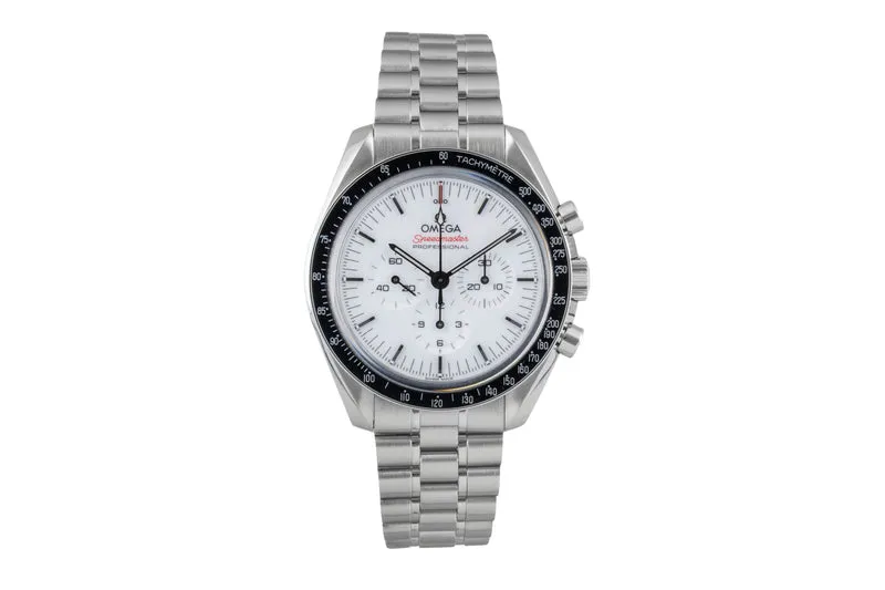 Omega Speedmaster Moonwatch chronograph steel manual winding men's watch 310.30.42.50.04.001 LP: 8800EUR [2605635]