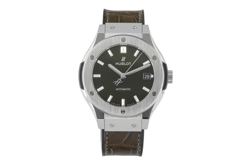Hublot Classic Fusion titanium automatic men's watch 565.NX.8970.LR LP: 8600EUR [2605667]