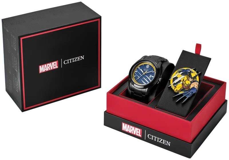 Citizen Marvel Wolverine Eco-Drive Watch AW1435-66W