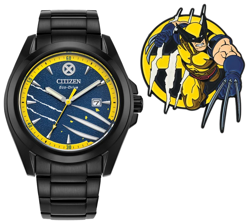 Citizen Marvel Wolverine Eco-Drive Watch AW1435-66W