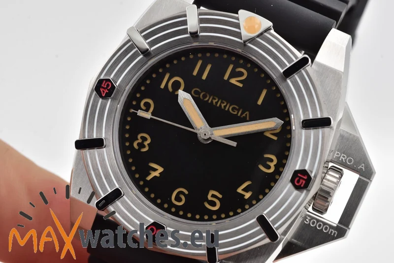 Corrigia Corrigia04 04 Steel V-Black 654-631-664-665-666 44mm