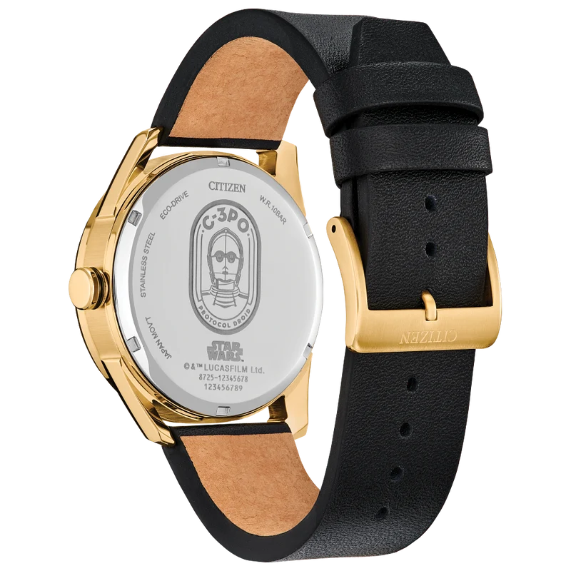Citizen Star Wars C-3PO WIRED Eco-Drive Watch – BU4026-05W