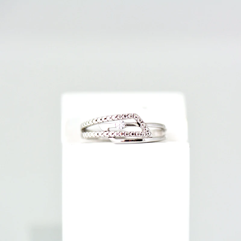 Weißgoldring